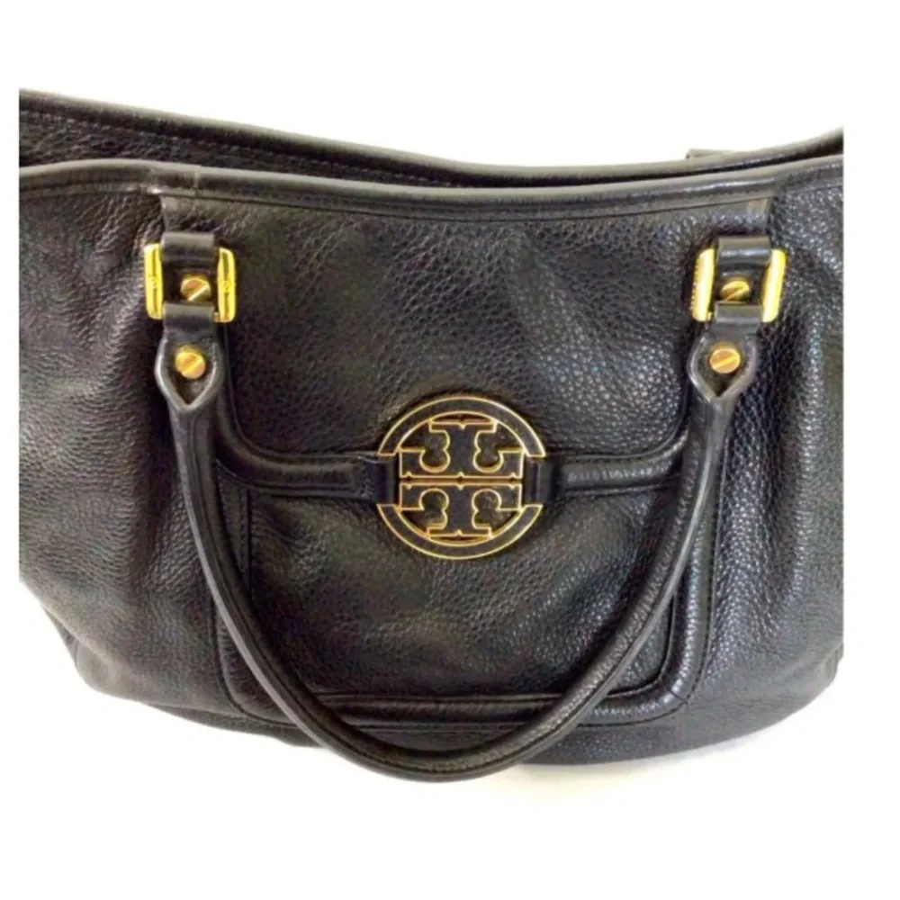 Euc Authentic Tory Burch Pebbled Leather Amanda Bag - Picture 7 of 14